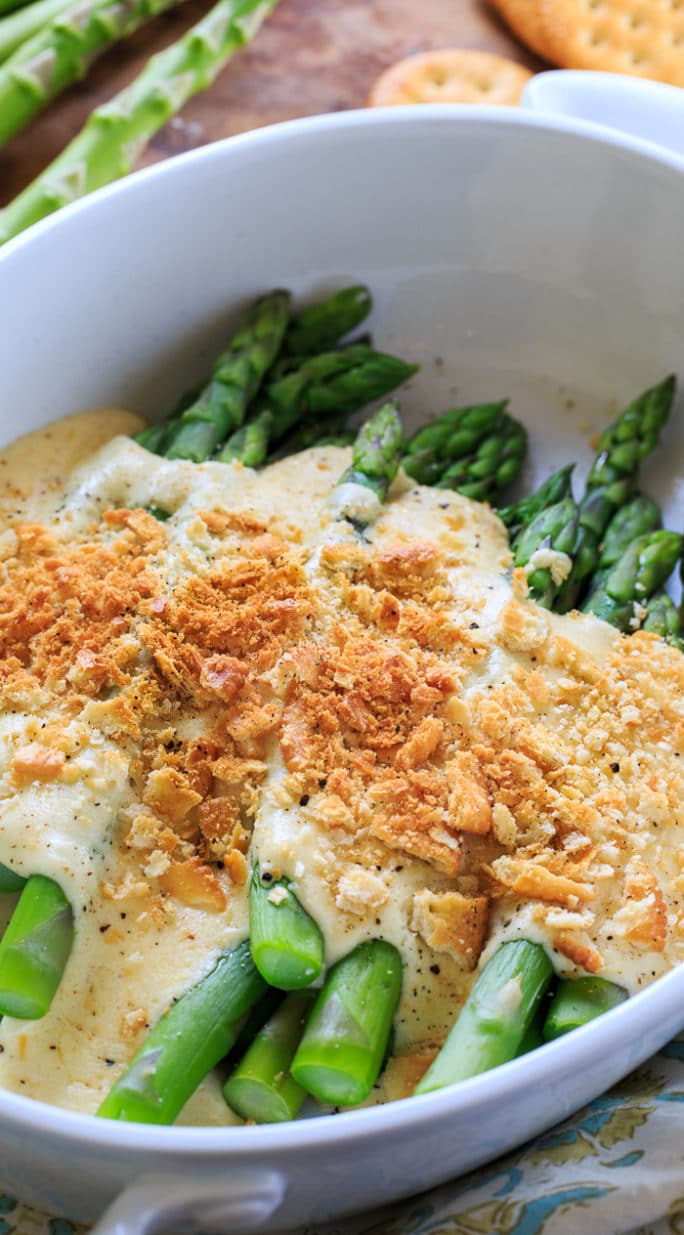 Asparagus Mornay - Spicy Southern Kitchen