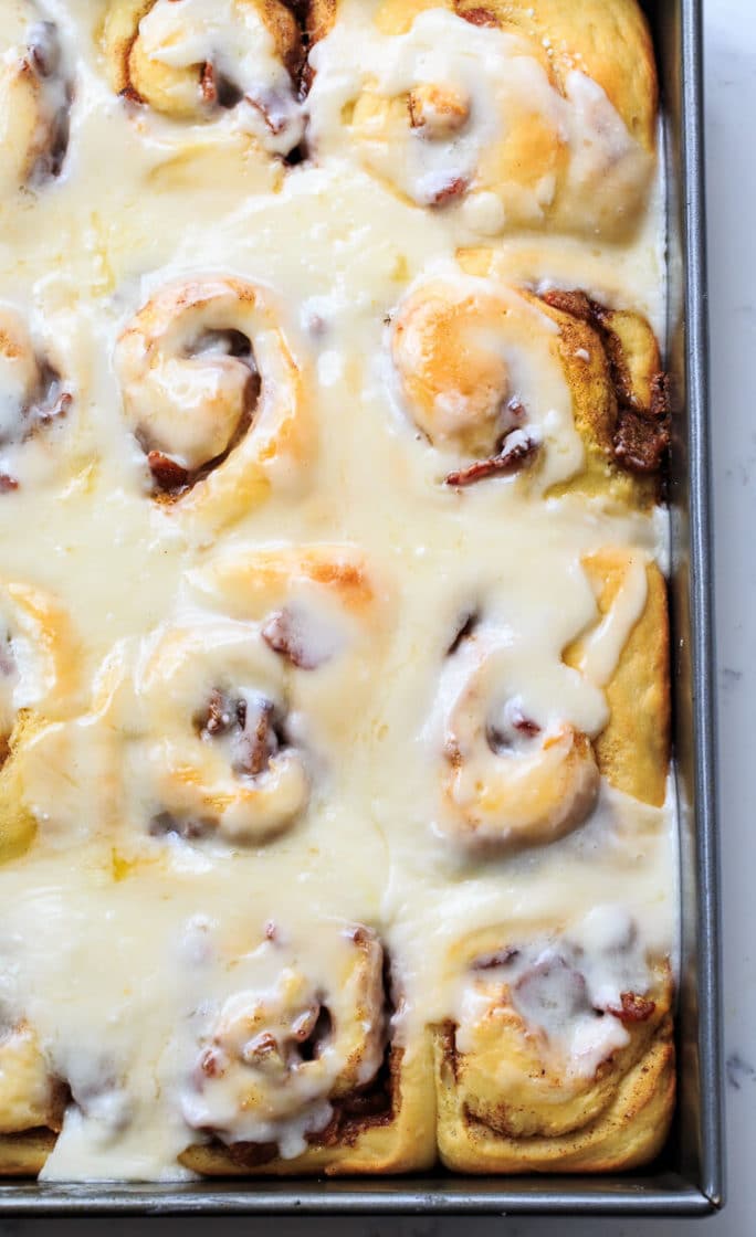 Bacon Cinnamon Rolls