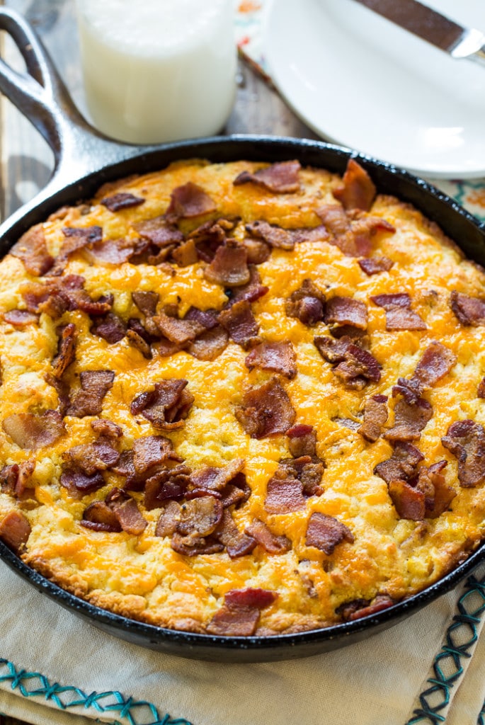 Bacon Cheddar Cornbread