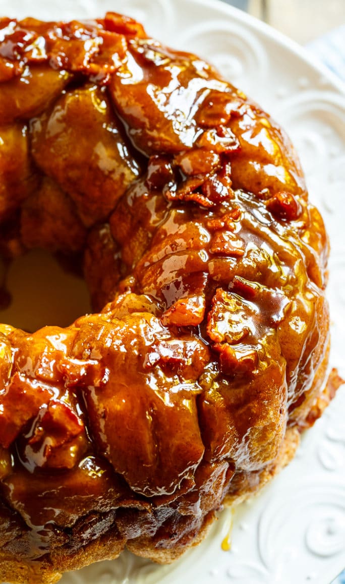 Bacon Maple Monkey Bread is the perfect blend of sweet and savory!