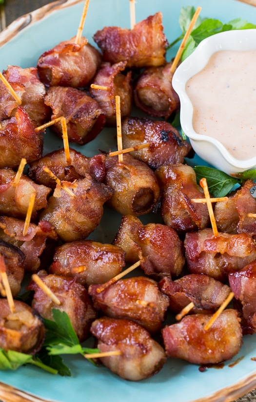 Bacon Wrapped Water Chestnuts