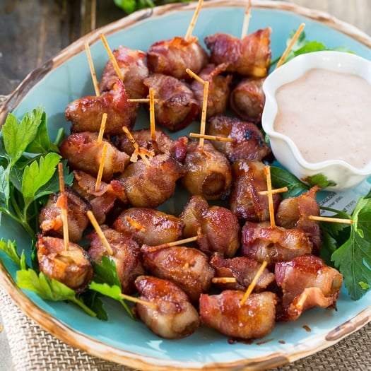 Bacon Wrapped Water Chestnuts