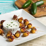 Jalapeno Bacon Wrapped Tater Tots