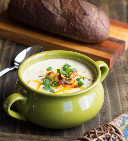 Baked Potato Soup - Spicy Southern Kitchen