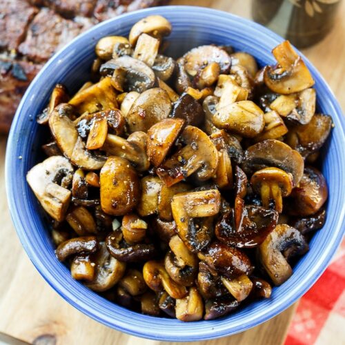 Balsamic Mushrooms - Spicy Southern Kitchen