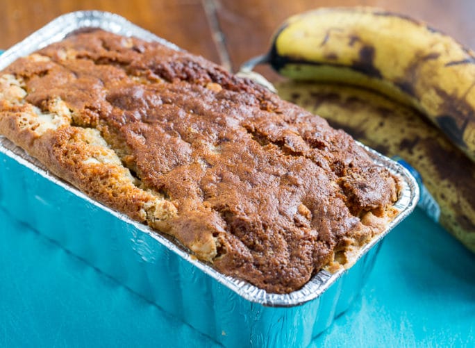 White Chocolate Banana Bread French Toast