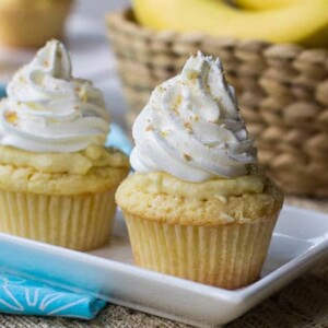 Banana Pudding Cupcakes