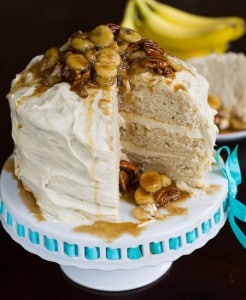 Banana Foster Cake