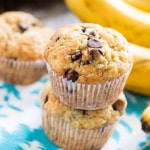 Banana Chocolate Chip Muffins