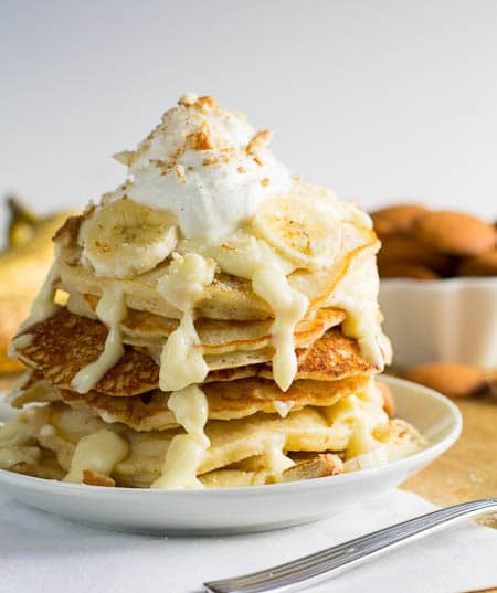 Banana Pudding Pancakes