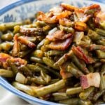 Slow Cooker Barbecued Green Beans