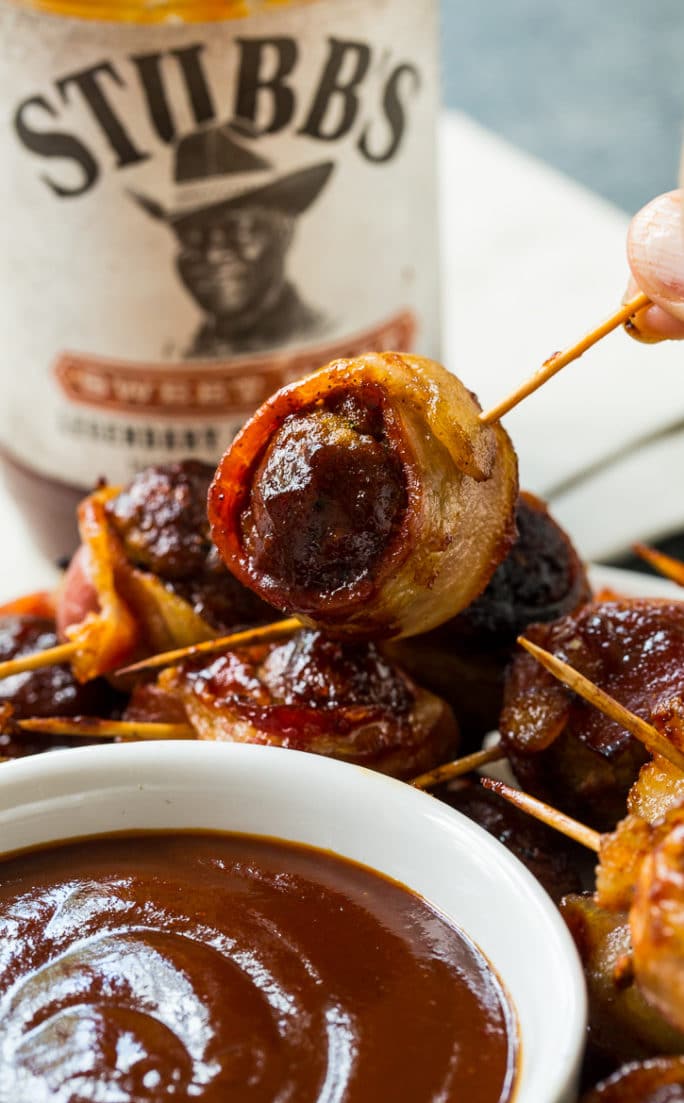 Barbecue Bacon Meatballs Spicy Southern Kitchen