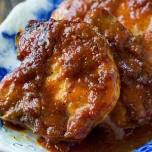 Easy Oven Barbecued Pork Chops