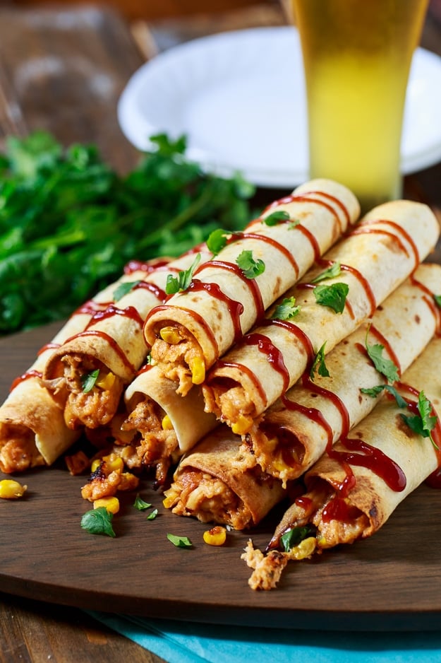 BBQ Chicken Taquitos  Spicy Southern Kitchen