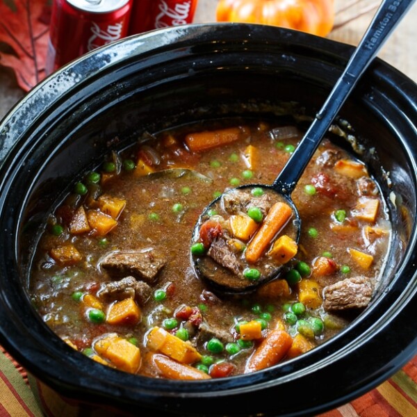 Slow Cooker Beef Stew with Coke® - Spicy Southern Kitchen