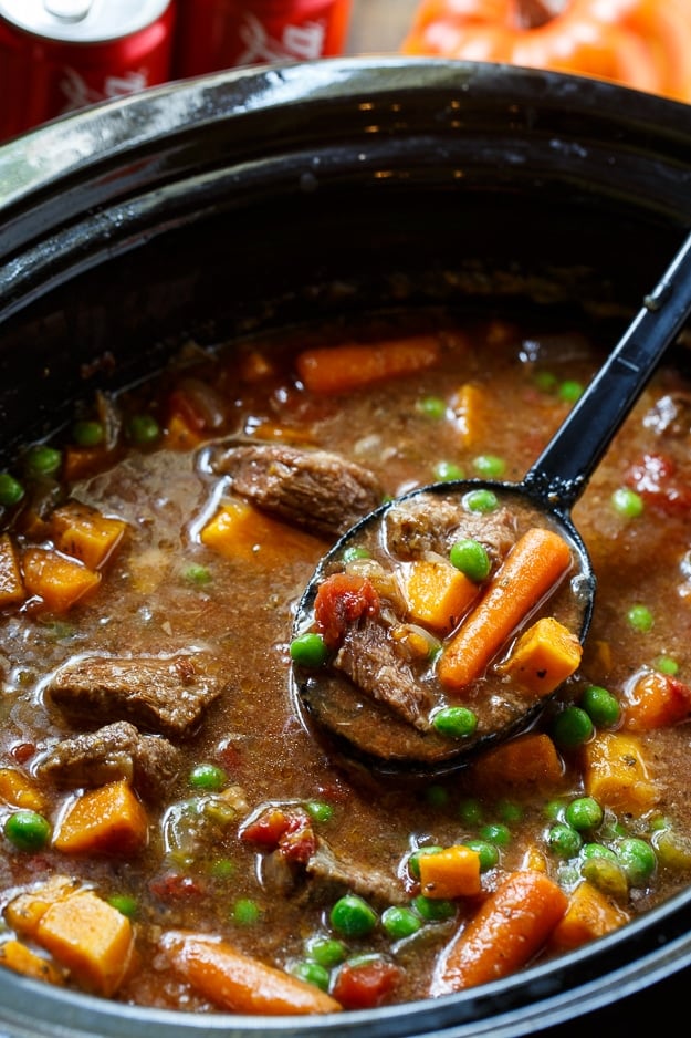 Slow Cooker Beef Stew with Coke® - Spicy Southern Kitchen