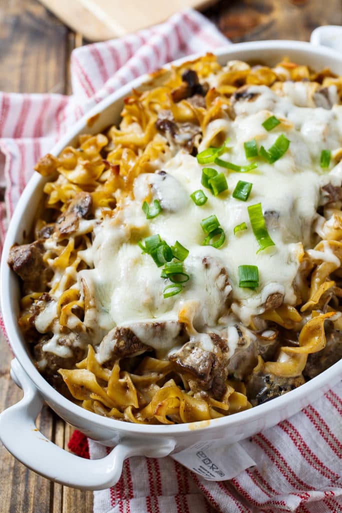 Beef Stroganoff Casserole - Spicy Southern Kitchen