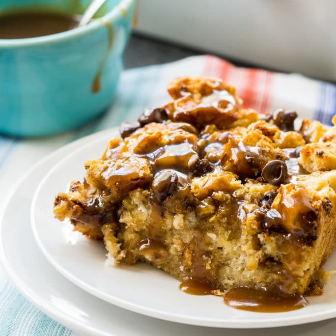 Toffee Biscuit Bread Pudding Spicy Southern Kitchen