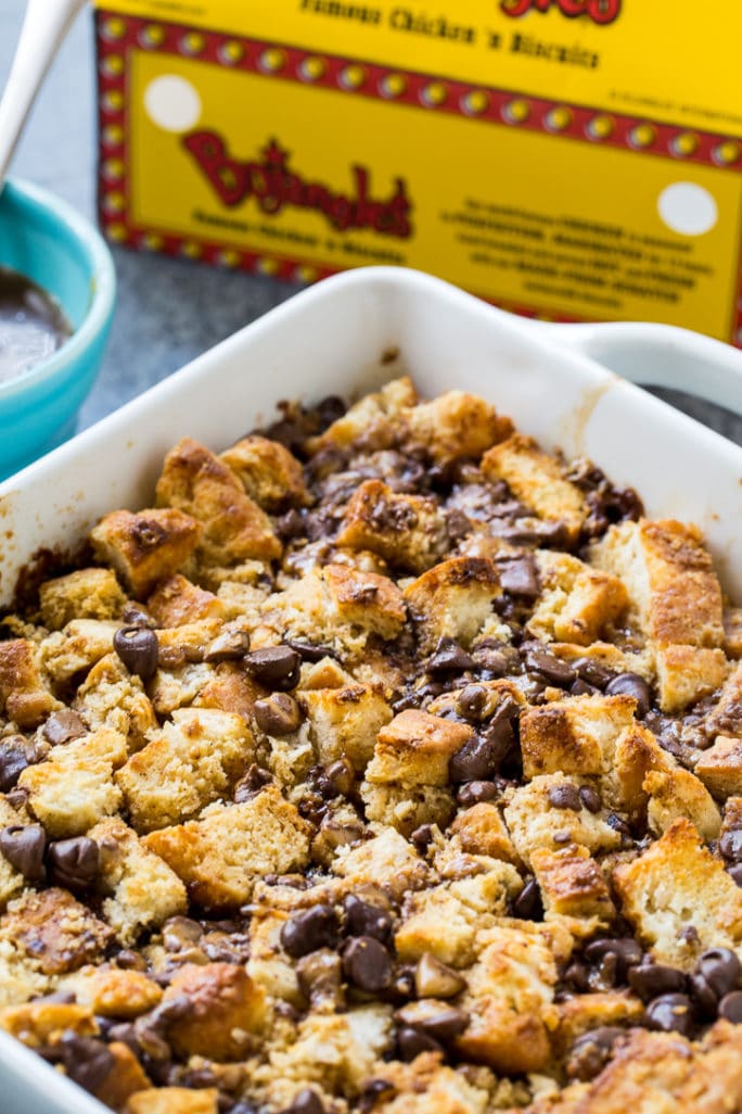 Toffee Biscuit Bread Pudding