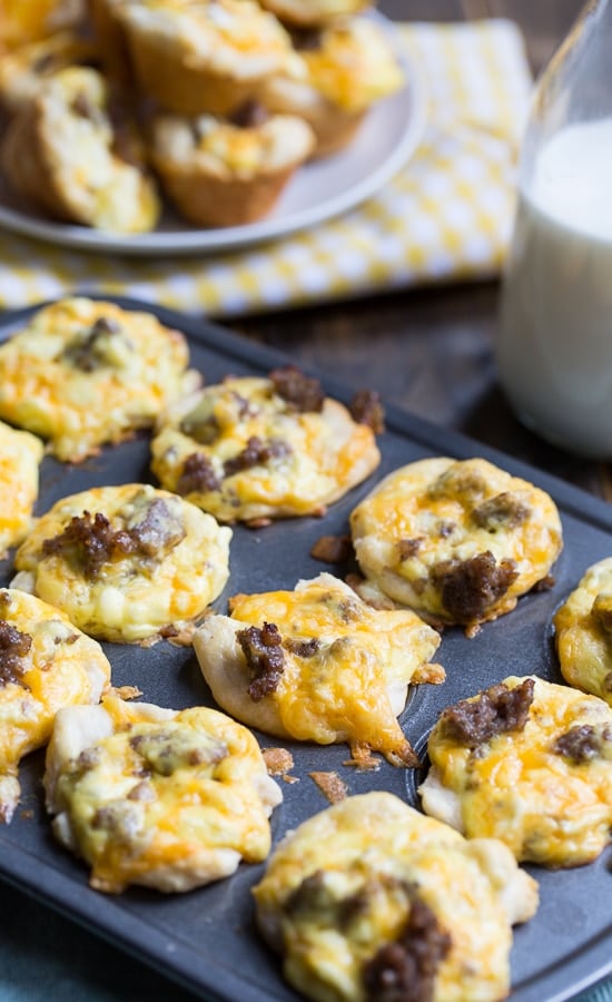 Sausage Biscuit Cups - Spicy Southern Kitchen