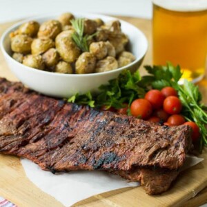 Bloody Mary Skirt Steak