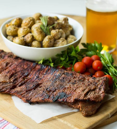 Bloody Mary Skirt Steak