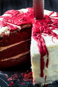 Bloody Red Velvet Cake