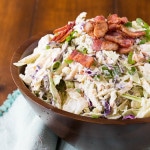 Blue Cheese-Bacon Coleslaw