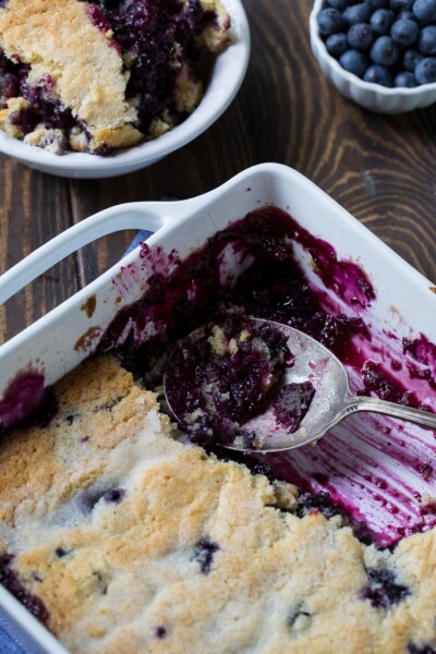 Blueberry Cobbler - Spicy Southern Kitchen