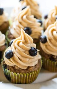 Blueberry Maple Cupcakes