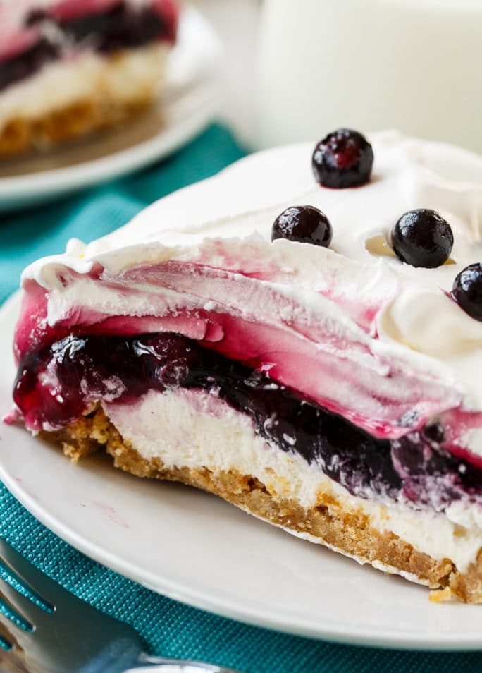 Blueberry Delight is so creamy and easy to make.