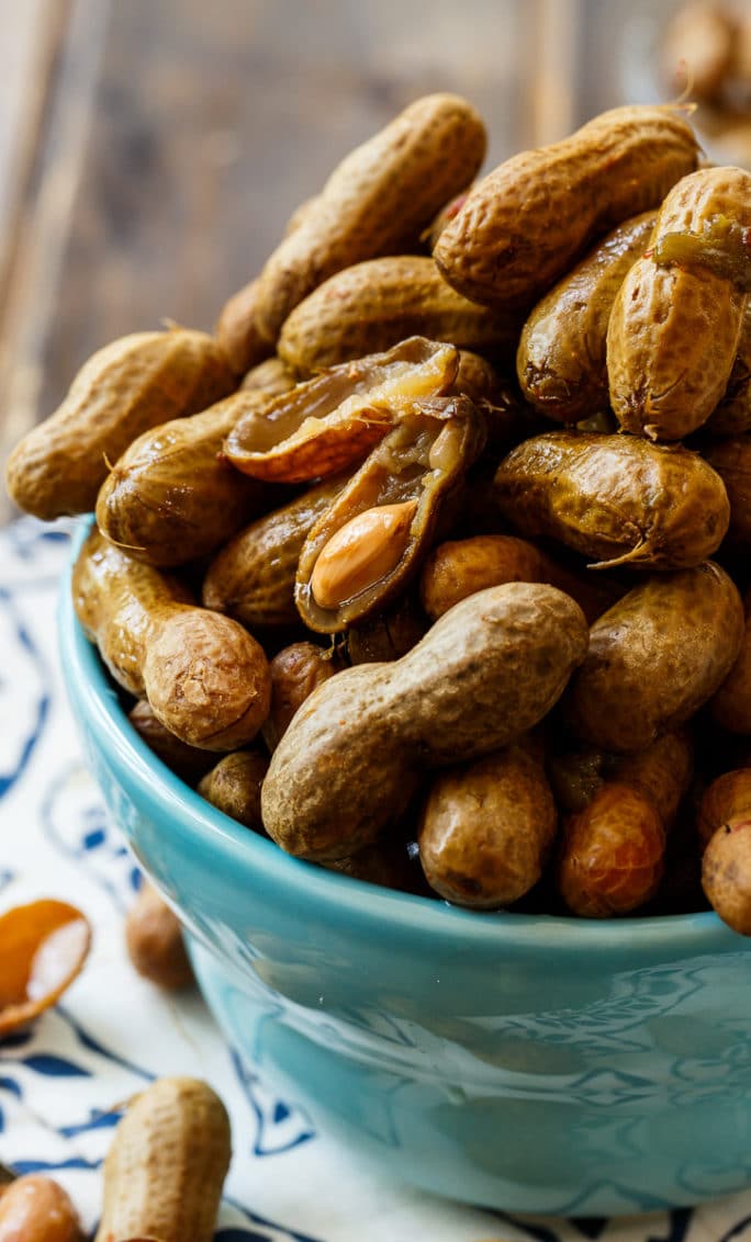 Crock Pot Spicy Boiled Peanuts - Spicy Southern Kitchen