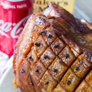 Bourbon and Coke Glazed Ham