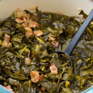 Bourbon Collard greens