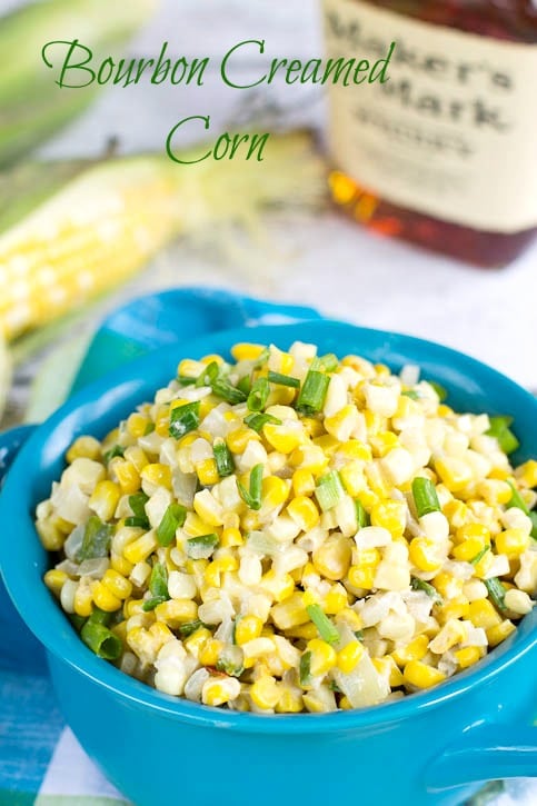 Bourbon Creamed Corn #southern