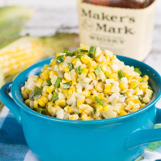 Bourbon Creamed Corn