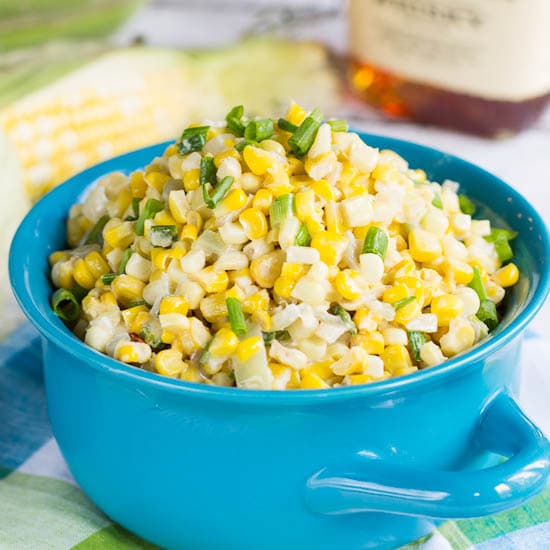 Bourbon Creamed Corn #southern