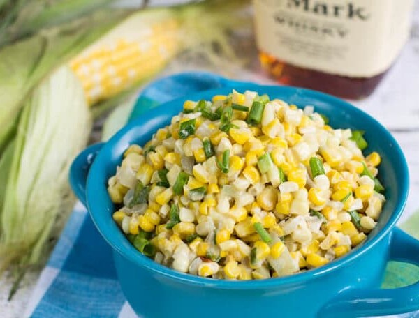 Bourbon Creamed Corn #southern