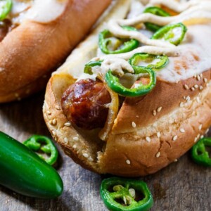 Jalapeno Beer Brats