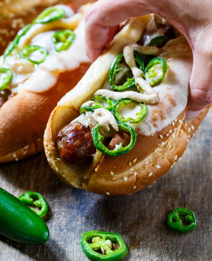 Jalapeno Beer Brats