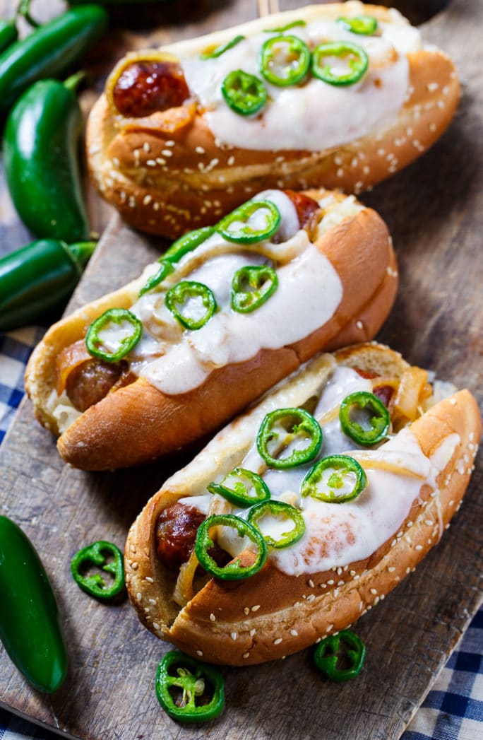 Jalapeno Beer Brats