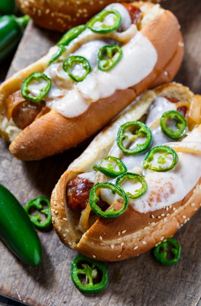 Jalapeno Beer Brats