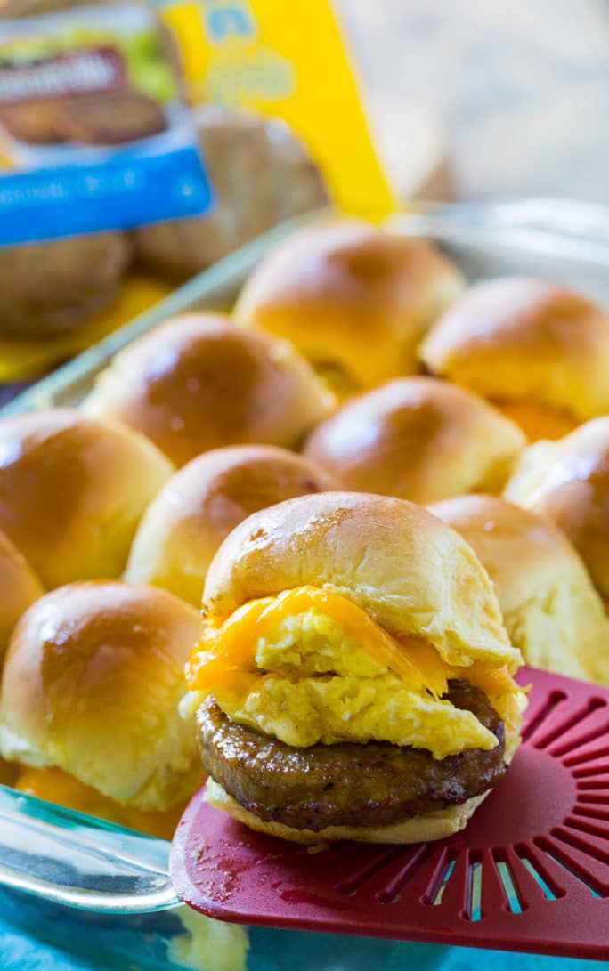 Easy Breakfast Sliders - Spicy Southern Kitchen