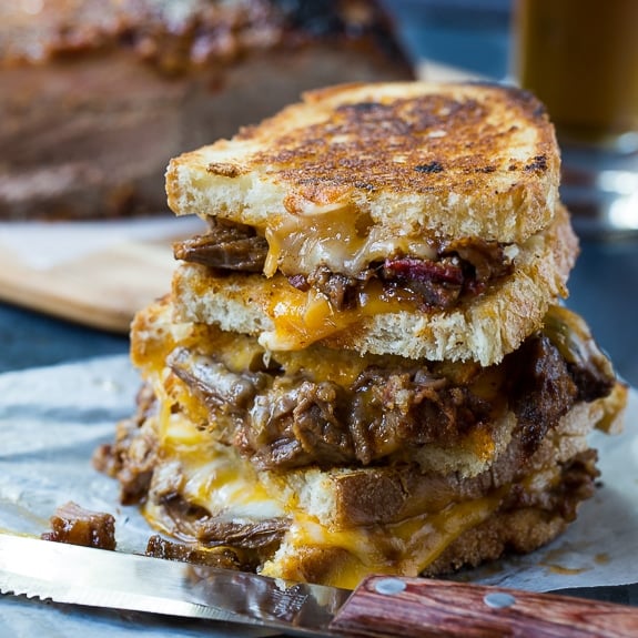Brisket Grilled CheeseTexas Beef Brisket Melt | Food Truck Recipes For Serious Foodies | simple food truck recipes