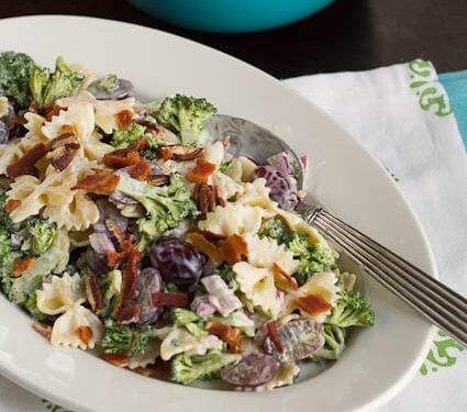 southern living broccoli pasta salad