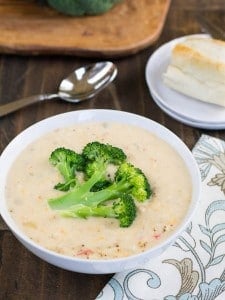 Queso-Broccoli Potato Soup