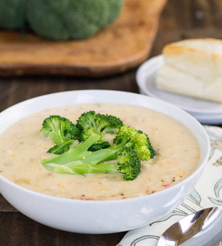 Queso-Broccoli Potato Soup
