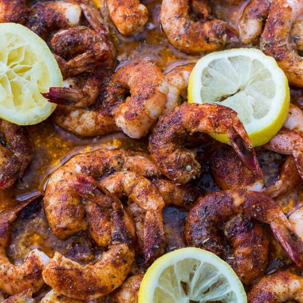 Buttery Broiled Shrimp