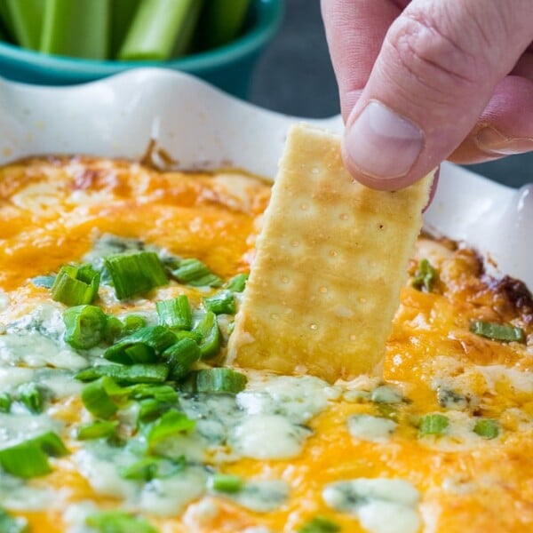 Creamy Buffalo Shrimp Dip