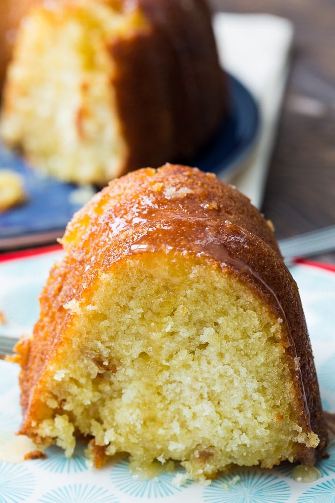 Kentucky Butter Cake is a pound cake type cake that is so moist and delicious